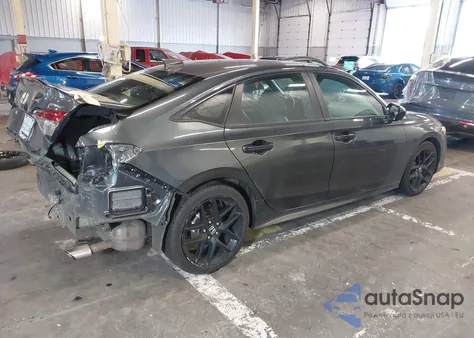 2023 Honda Civic Sport z USA, uszkodzony, nr VIN 2HGFE2F54PH509056